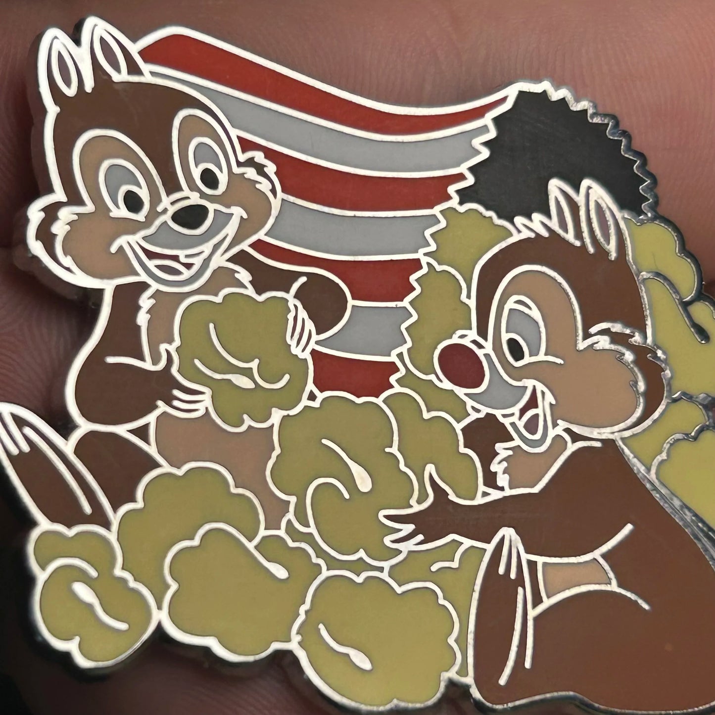 2025 - Chip and Dale - Eating Popcorn - Disney Pin