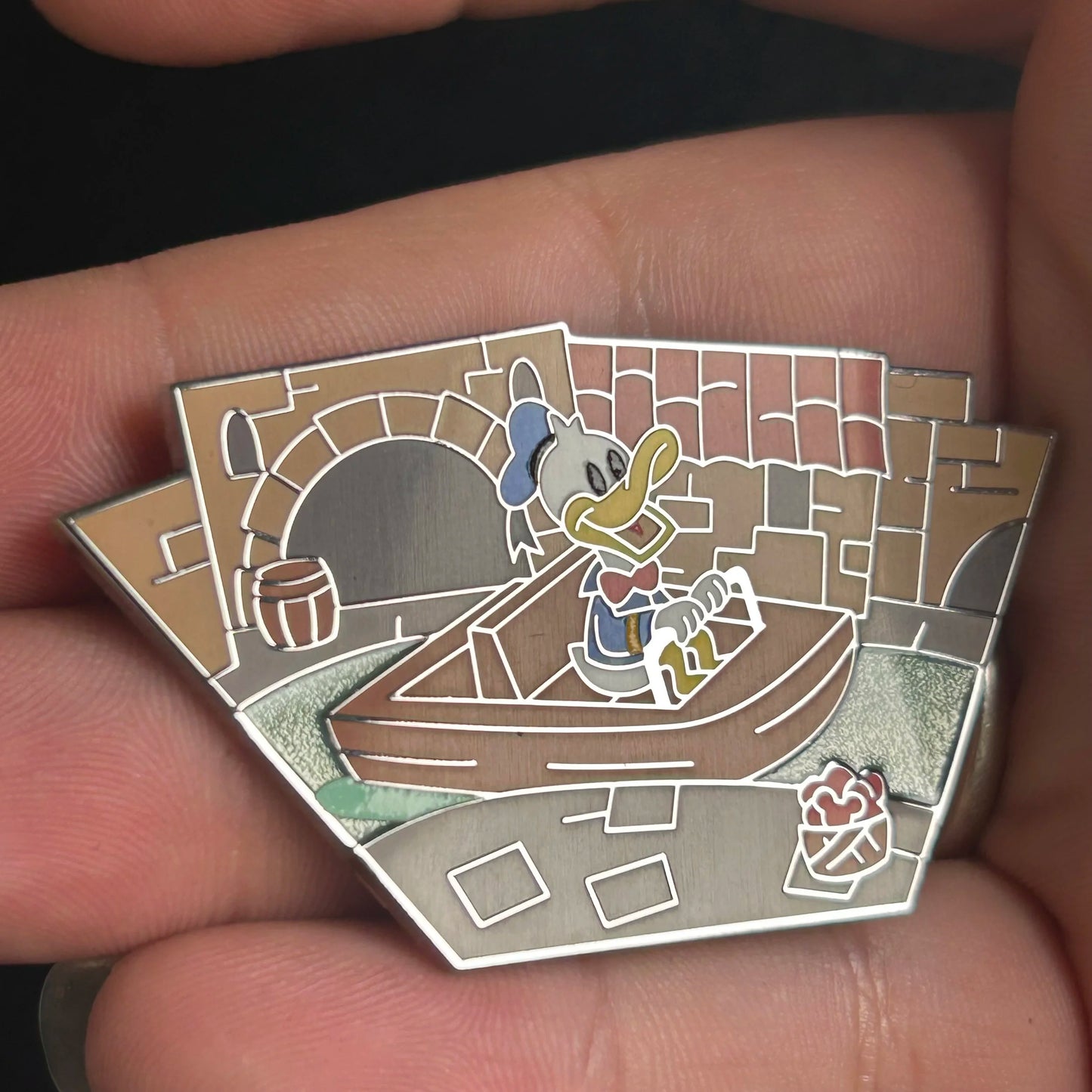 2025 - Donald Duck - Pirates of Caribbean - WDW - LE - Puzzle Piece - Disney Pin