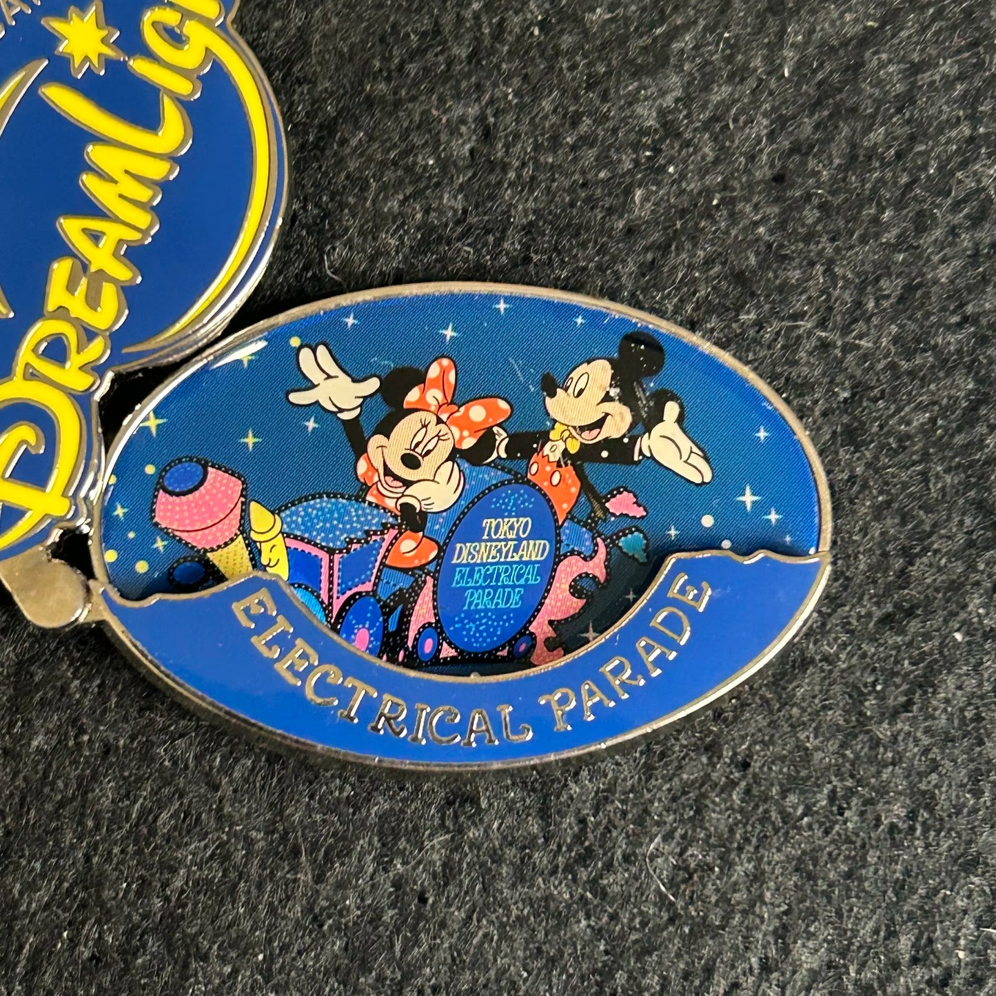 2001 - Mickey and Minnie - Electrical Light Parade - TDL - Hinge - Disney Pin