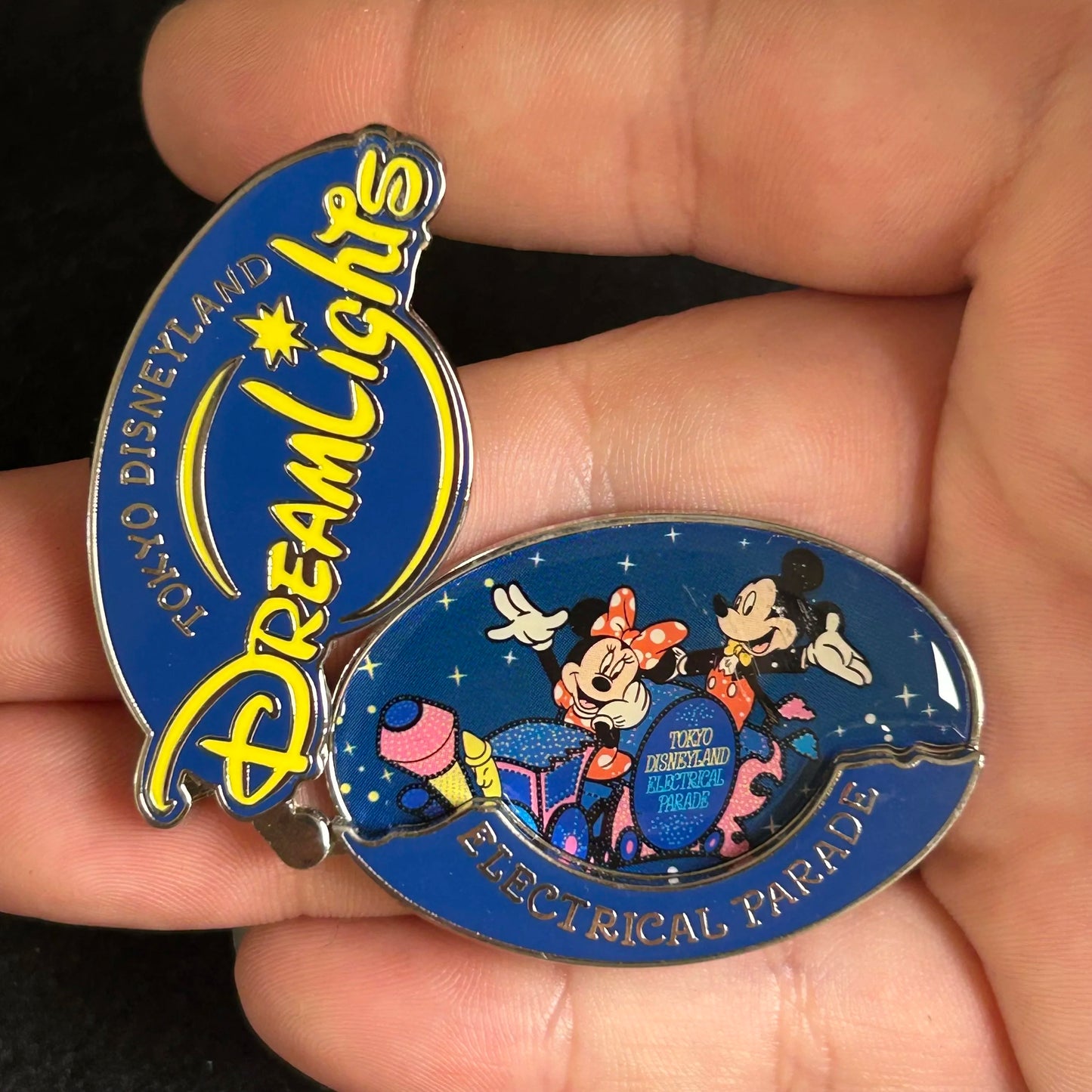 2001 - Mickey and Minnie - Electrical Light Parade - TDL - Hinge - Disney Pin