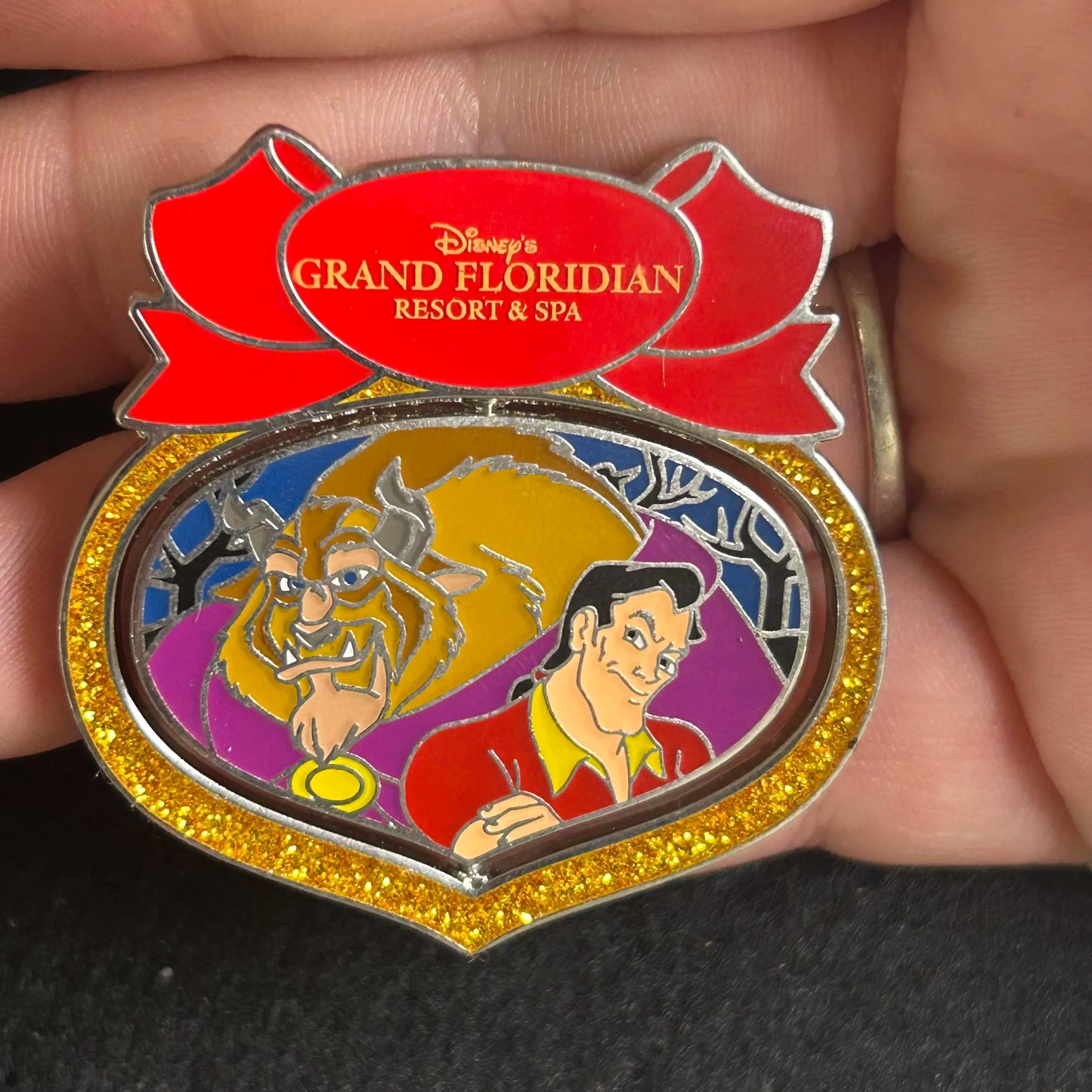 2022 - Gaston and the Beast - Grand Floridian - Spinner - LE 5,000 - Disney Pin