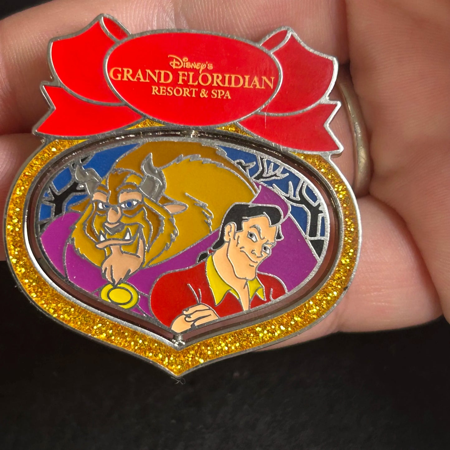 2022 - Gaston and the Beast - Grand Floridian - Spinner - LE 5,000 - Disney Pin