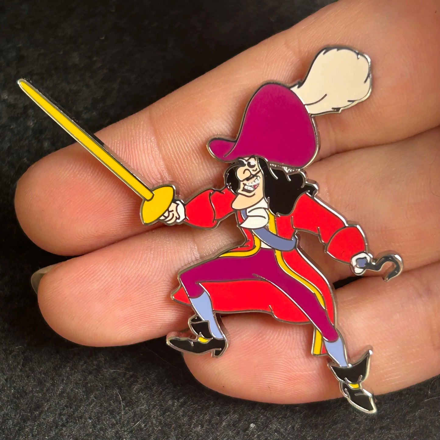 2025 - Captain Hook - Peter Pan - Full Body - Disney Pin