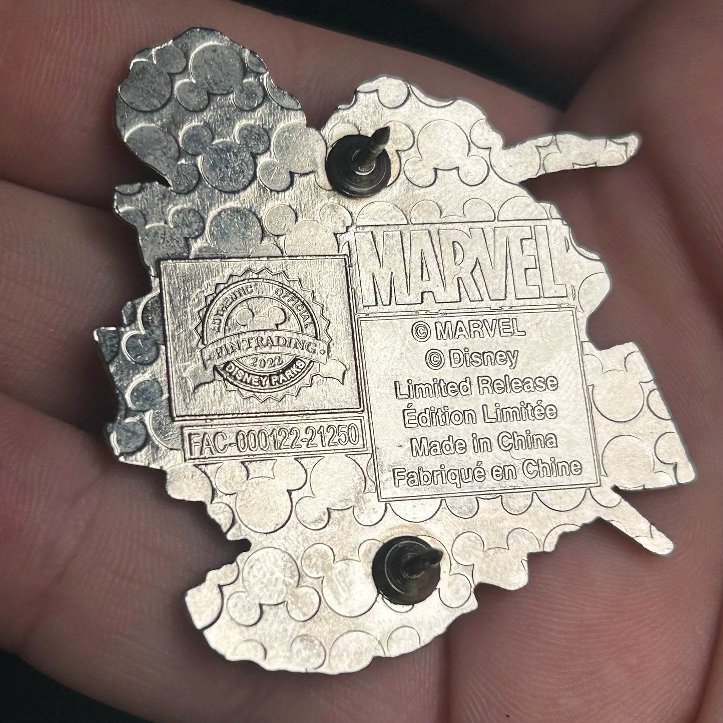 2022 - Ms Marvel - Marvel Studios - Multi Textured - LR - Disney Pin