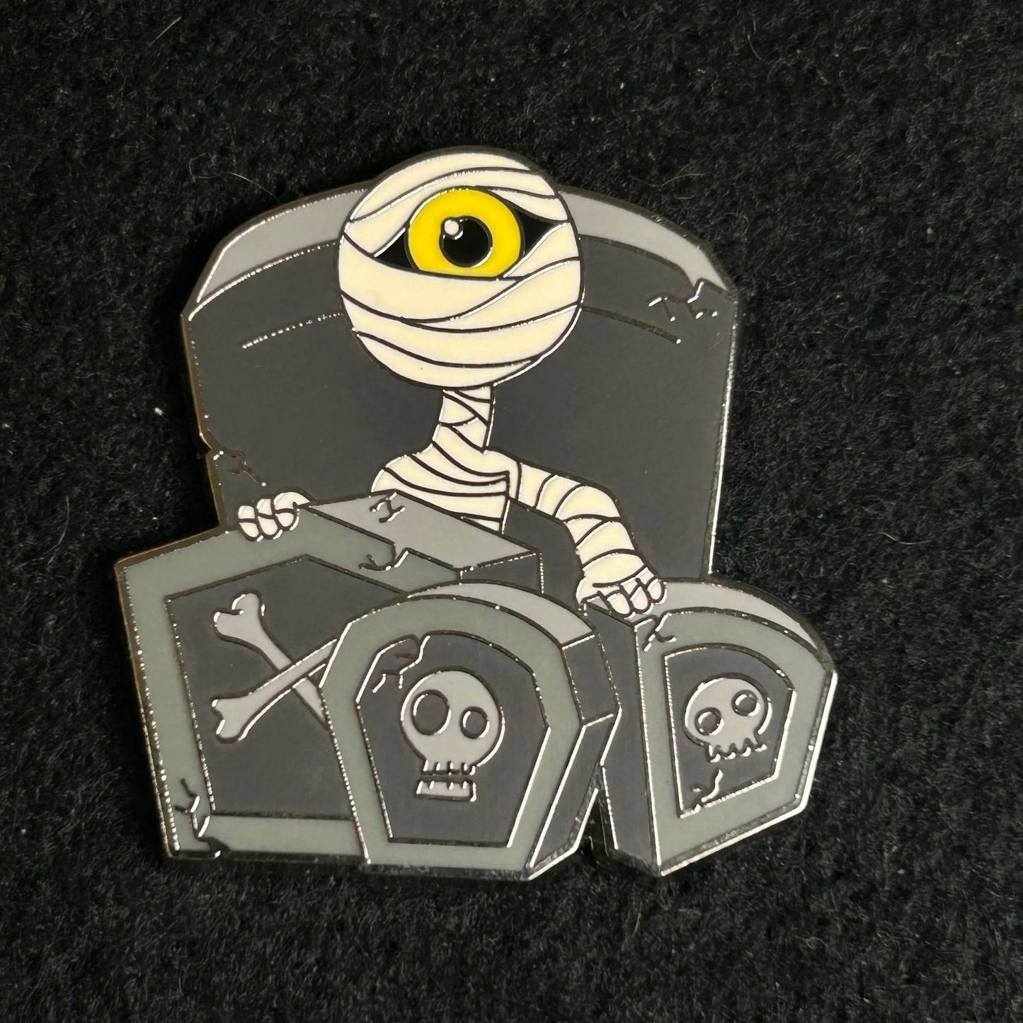 2024 - Mummy - Eye Ball - Gravestone - NBC - Mystery Series - Disney Pin