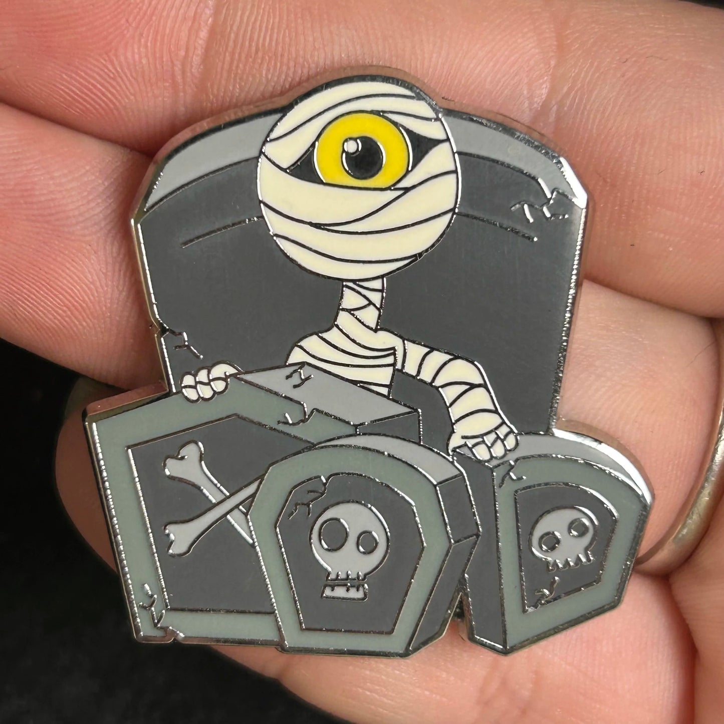 2024 - Mummy - Eye Ball - Gravestone - NBC - Mystery Series - Disney Pin