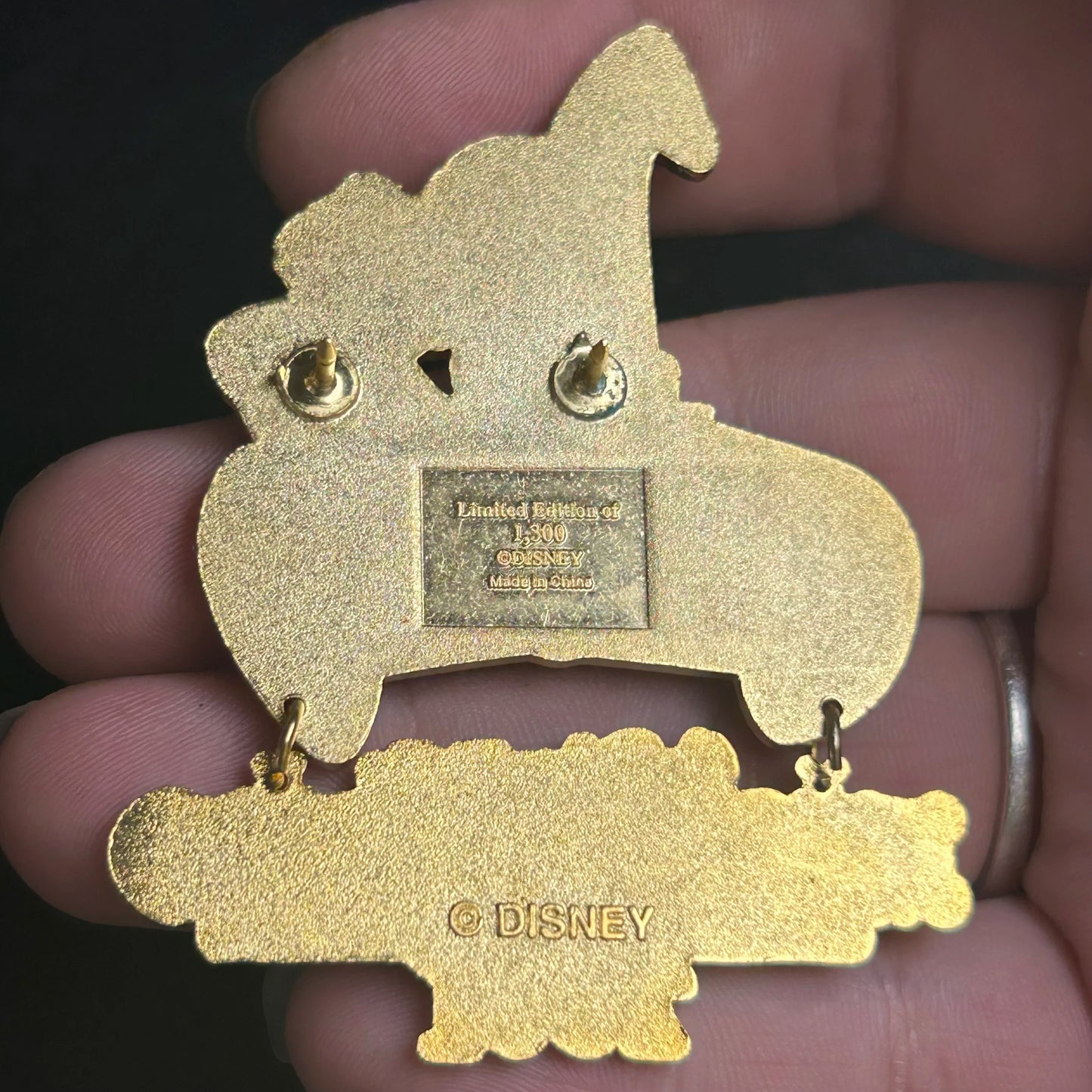 2001 - Merlin and Archimedes Reading A Book - Fantasyland - LE 1,300 - Disney Pin