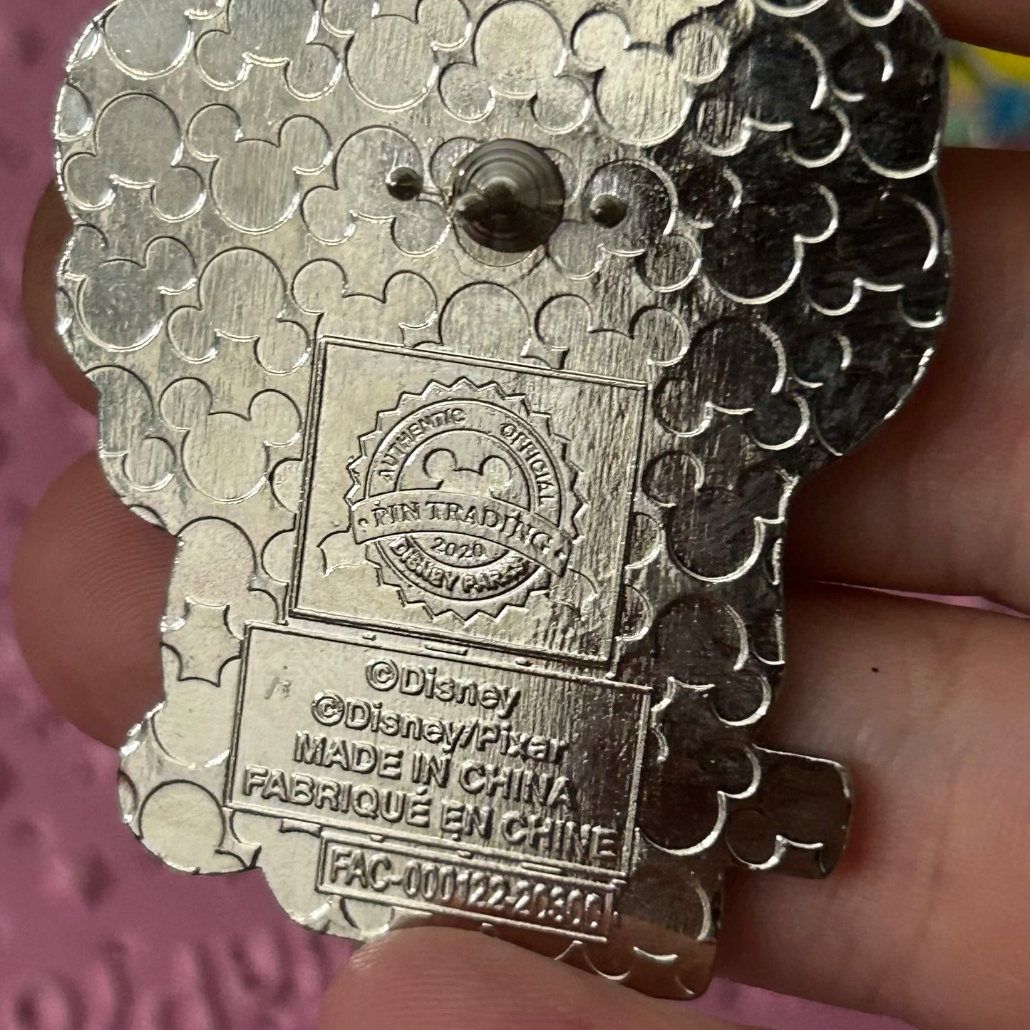 Sadness Leave That Frown Upside Down Disney Pin