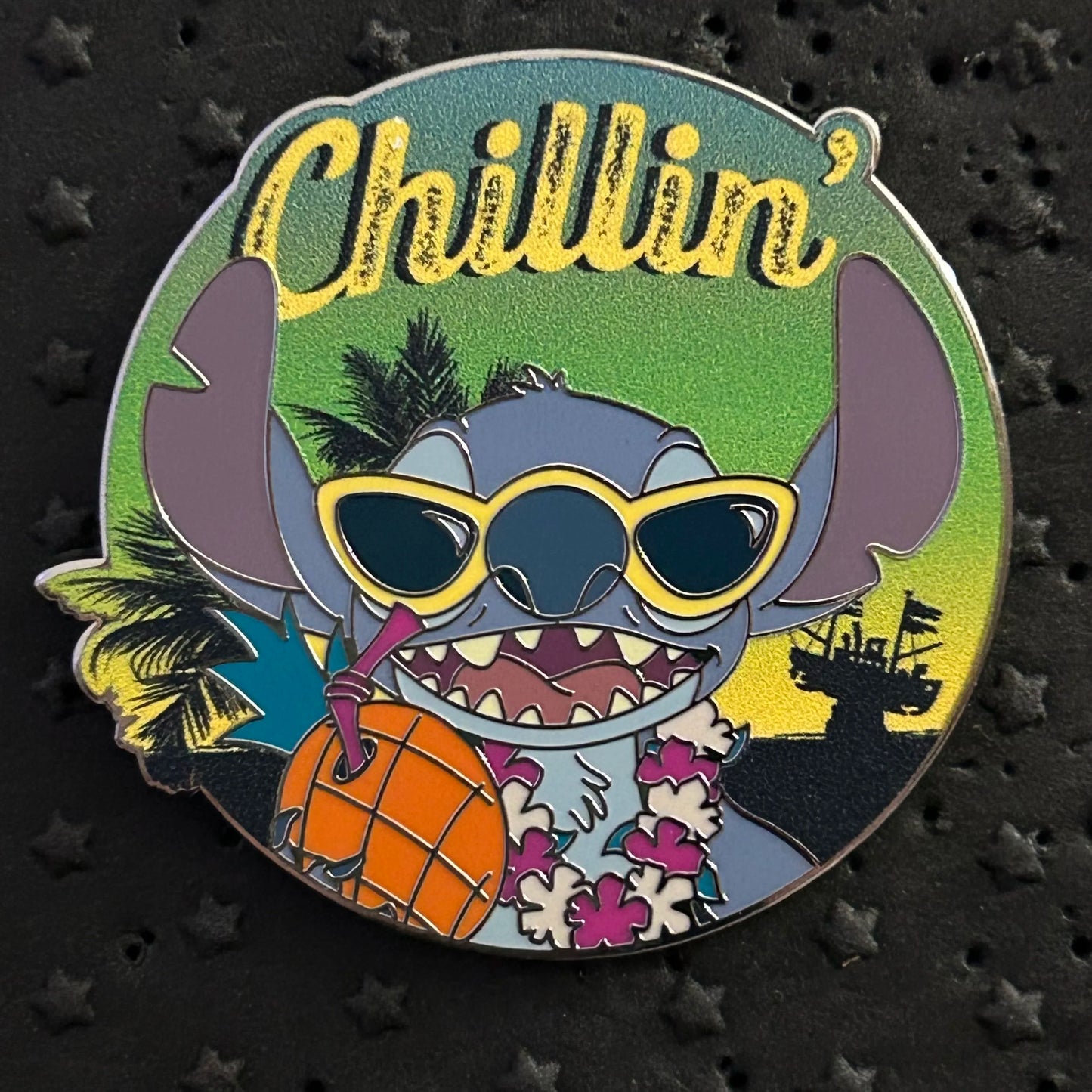 2023 - Stitch - Chillin with Pineapple - Disney Pin