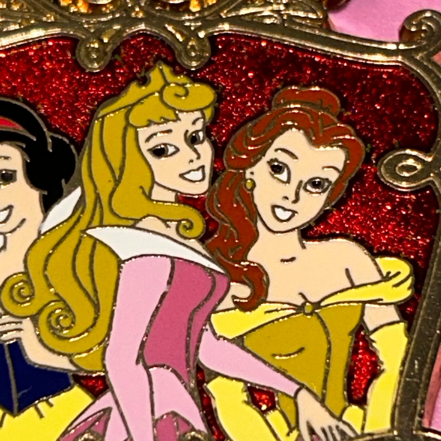 2007 Princesses Pin With Belle, Snow White, and Aurora
