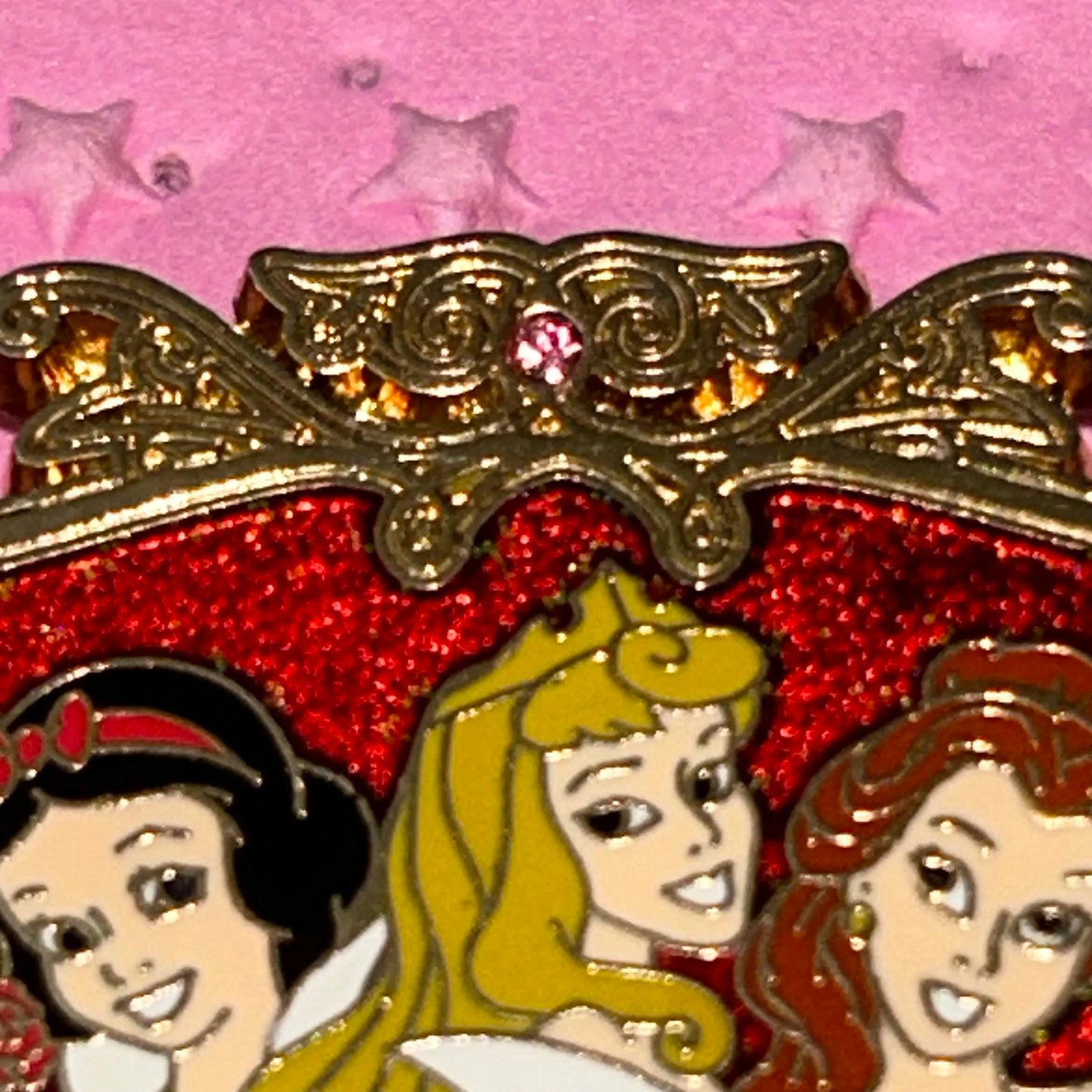 2007 Princesses Pin With Belle, Snow White, and Aurora