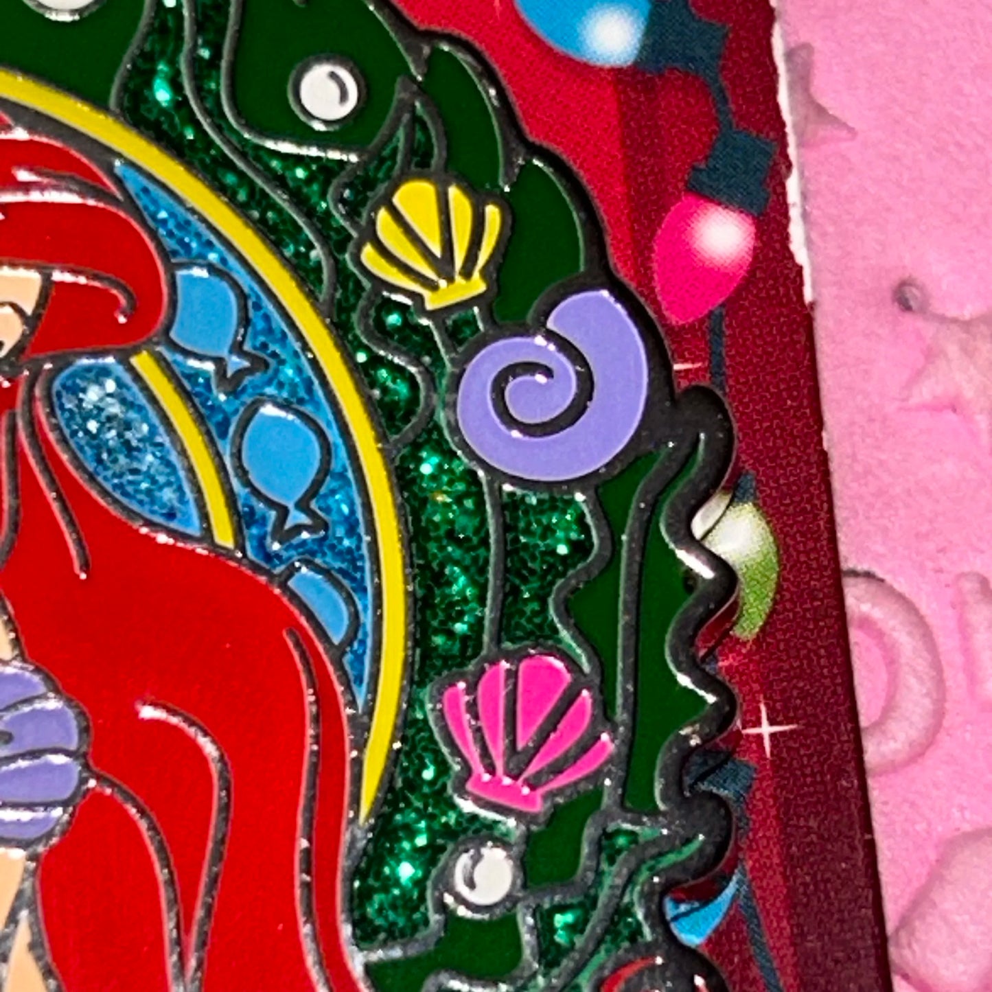 LE Ariel and Flounder Beach Club Resort Christmas Disney Pin