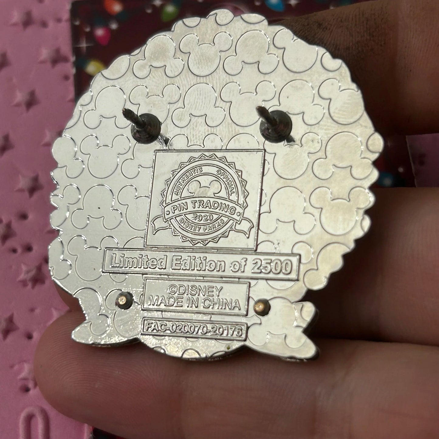 LE Ariel and Flounder Beach Club Resort Christmas Disney Pin