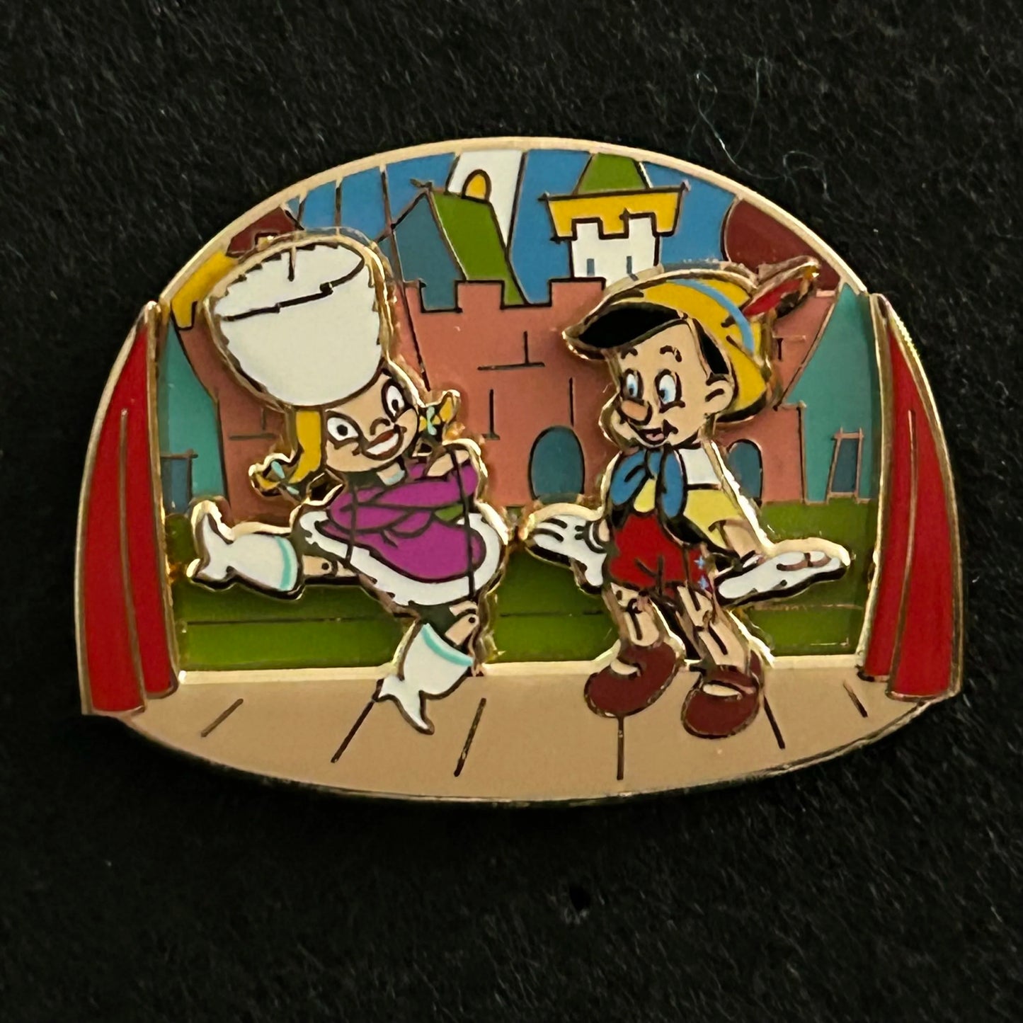 2022 - Pinocchio - Puppets - Disney Pin on Pin