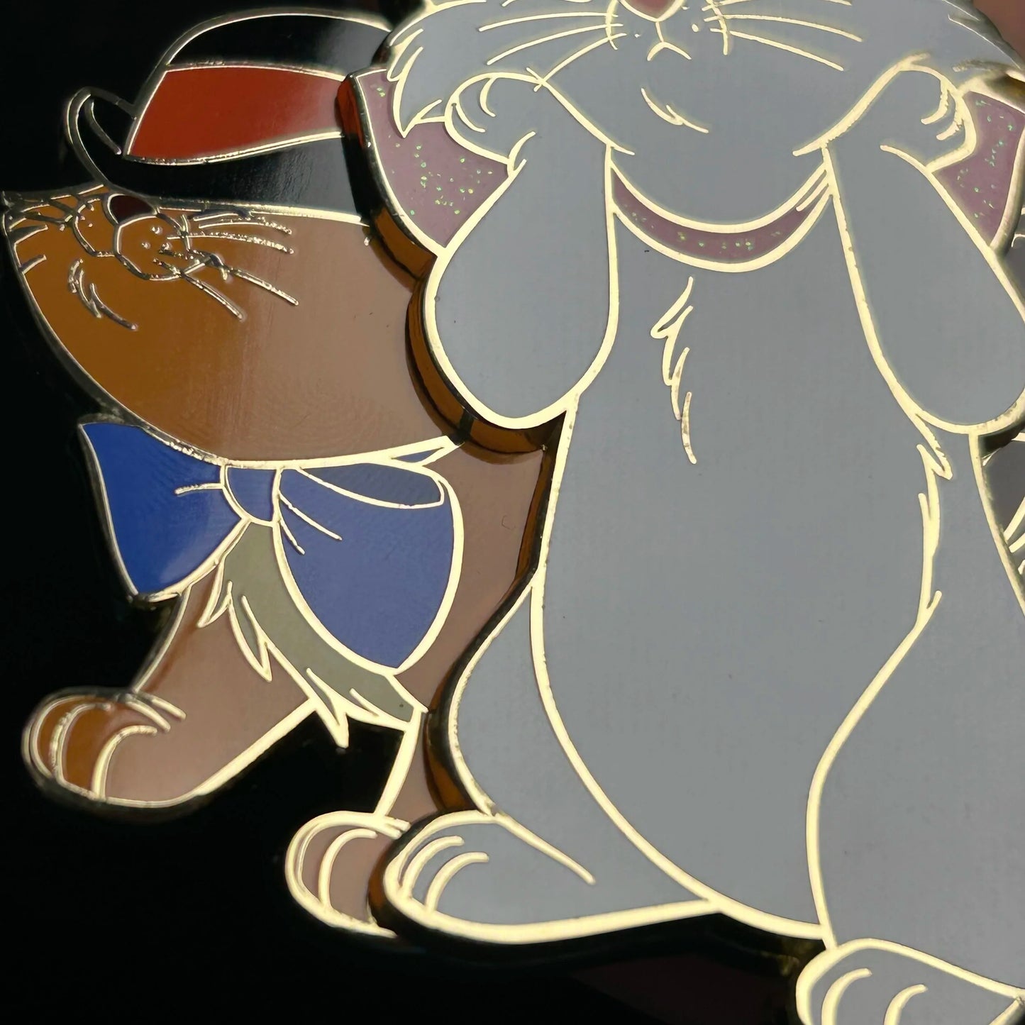 Pink a la Mode - MII - Marie, Berlioz, & Toulouse - LE 300 - Disney Pin