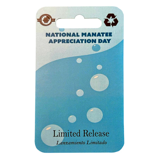 2025 - West Indian Manatee - National Manatee Appreciation Day - Ocean Creatures Series - LR Pin - Pin Hive Exclusive