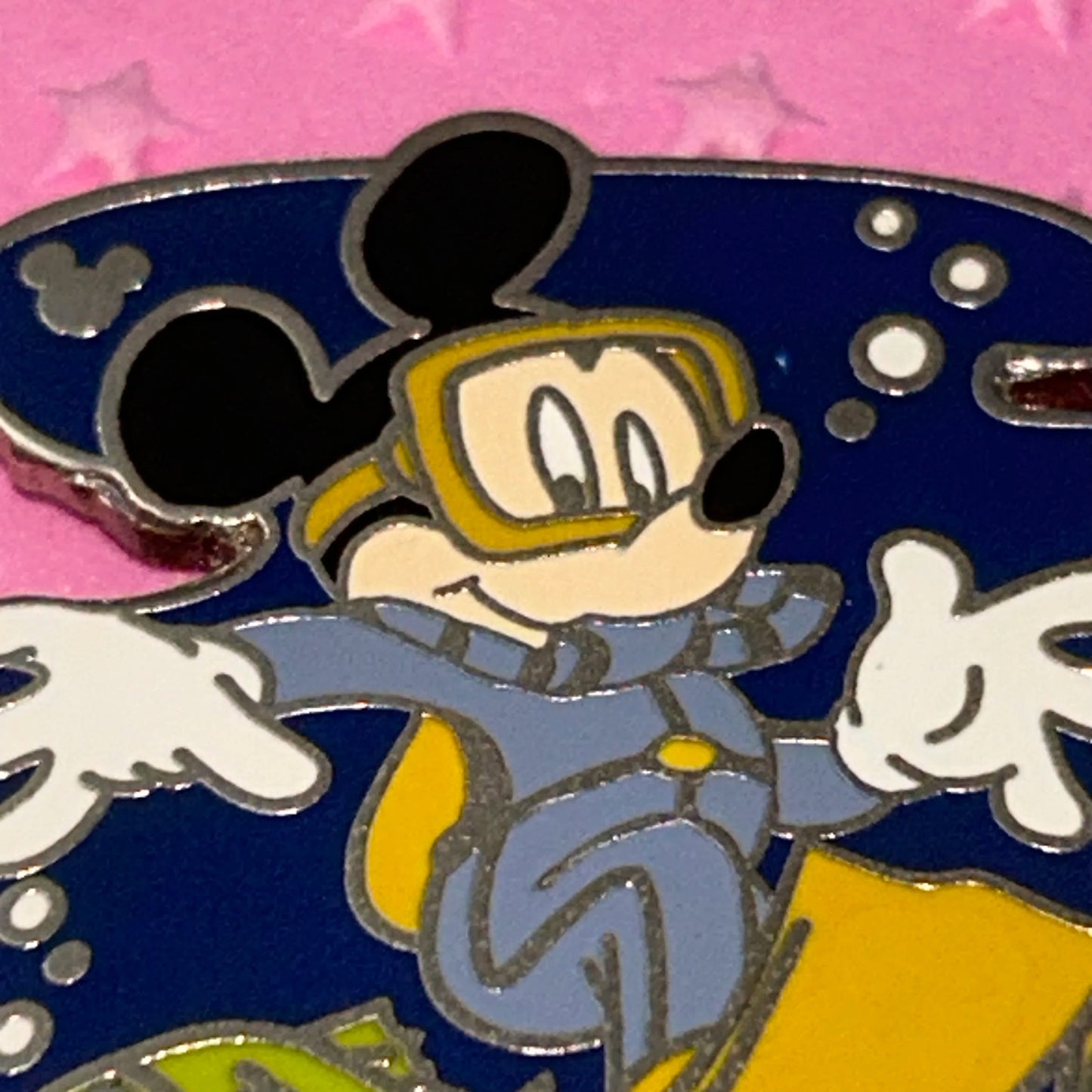 Mickey Mouse Hidden Mickey Scuba Diving Pin
