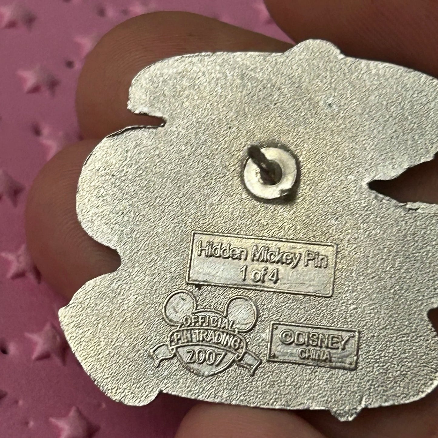 Mickey Mouse Hidden Mickey Scuba Diving Pin