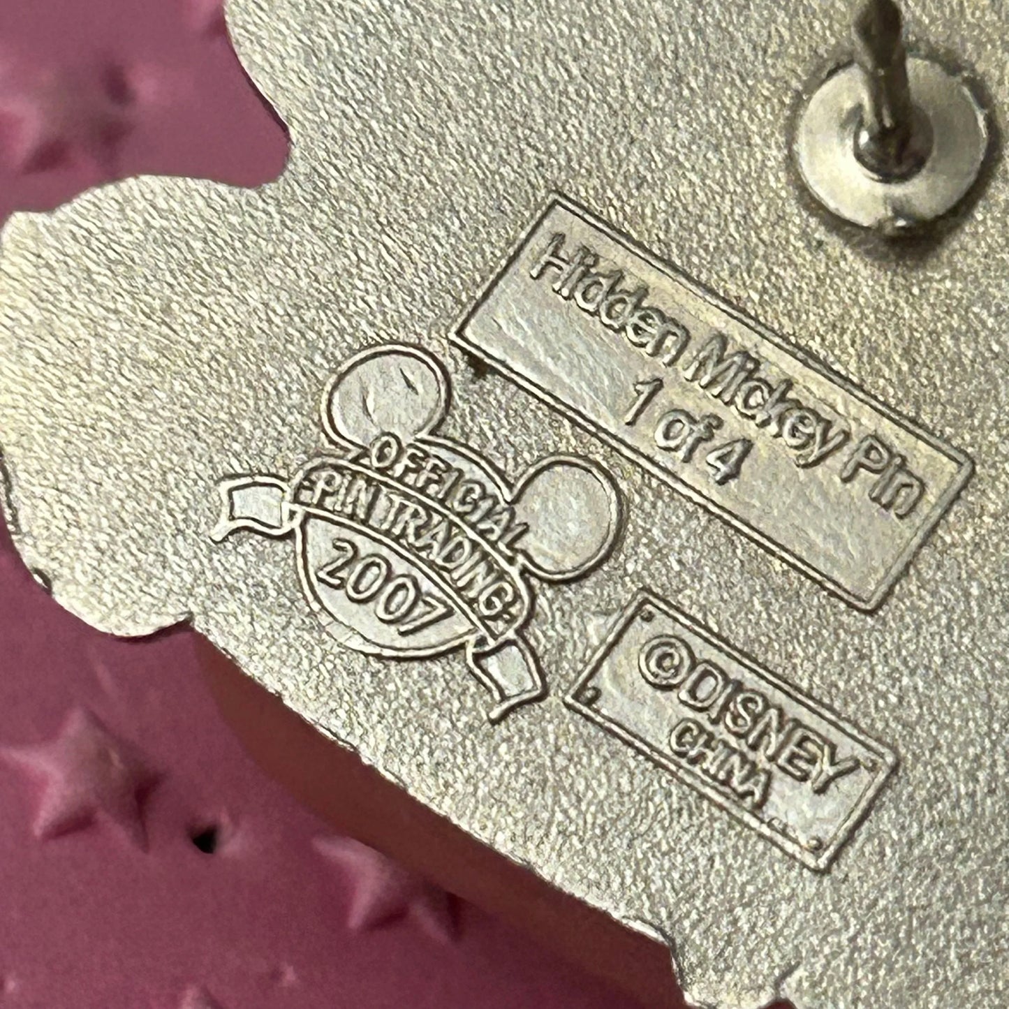 Mickey Mouse Hidden Mickey Scuba Diving Pin