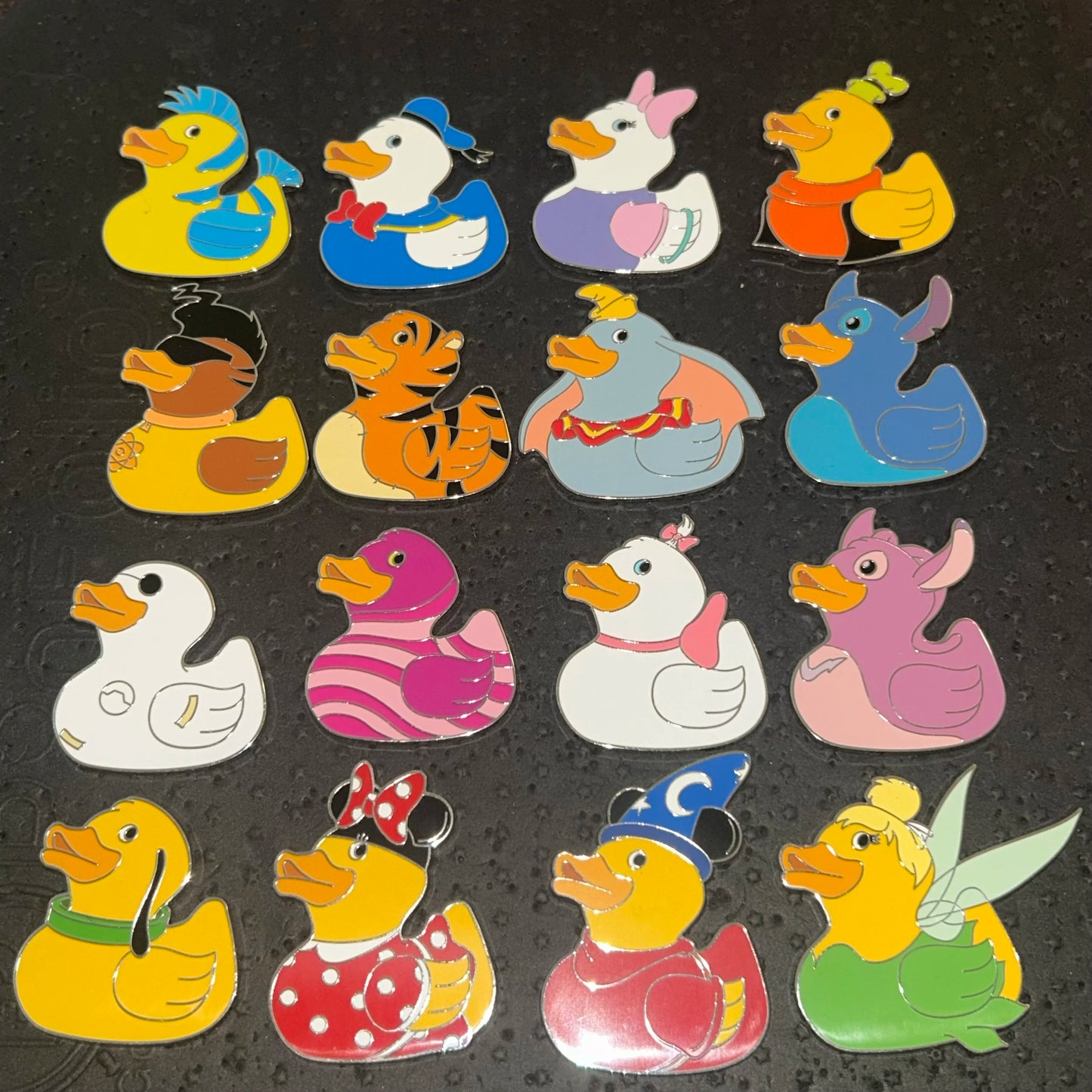 FULL SET - 2025 - Rubber Duck Mystery Series - 16 Disney Pins