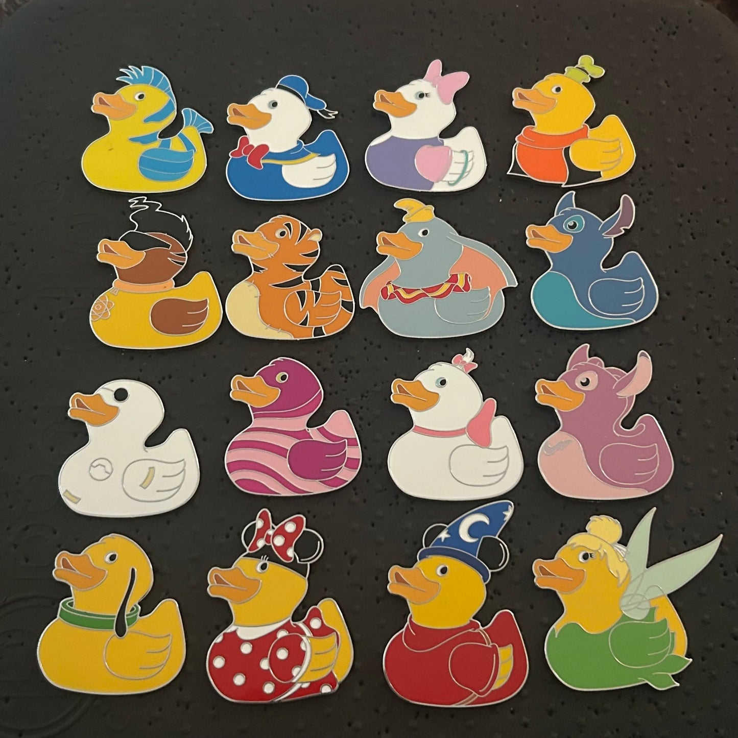 FULL SET - 2025 - Rubber Duck Mystery Series - 16 Disney Pins