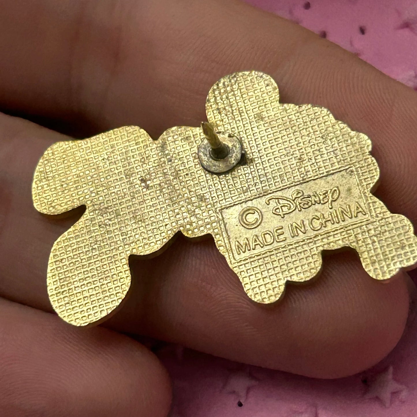 Vintage Mickey Mouse scuba diver pin