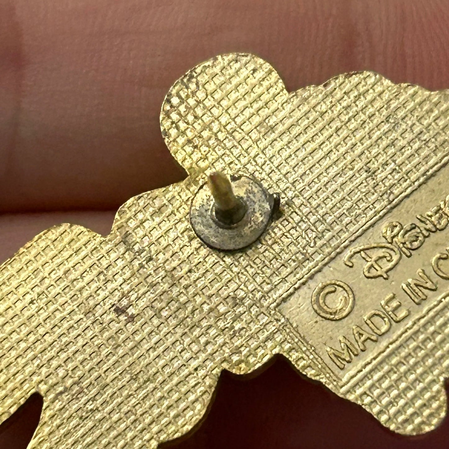 Vintage Mickey Mouse scuba diver pin