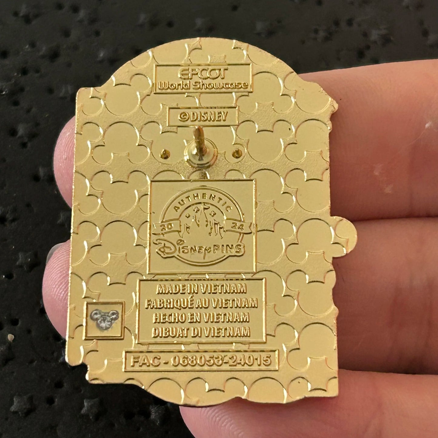 2024 - Mickey Mouse - Welcome to Italy - Disney Pin