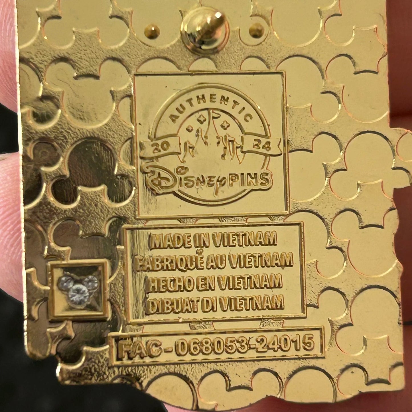 2024 - Mickey Mouse - Welcome to Italy - Disney Pin
