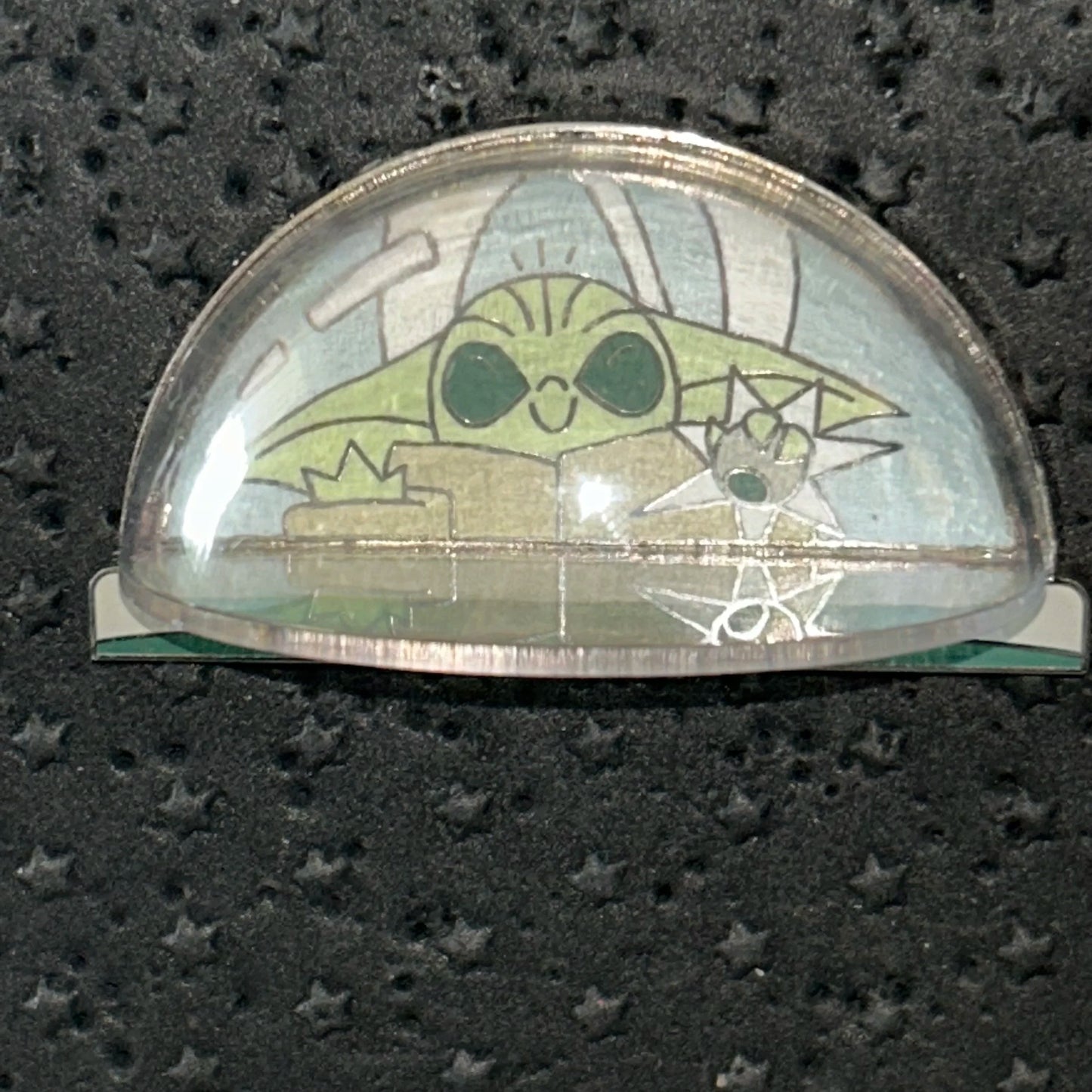 2023 - Grogu - Star Wars - Lucas Films - 3D - Half Bubble - Disney Pin