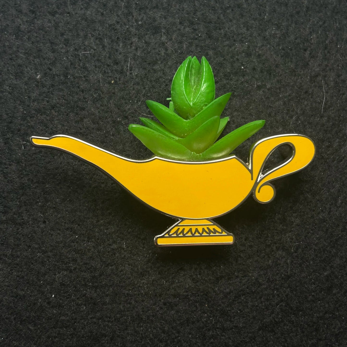 2024 - Genie - Aladdin - 3D - Succulent - Plant - Disney Pin