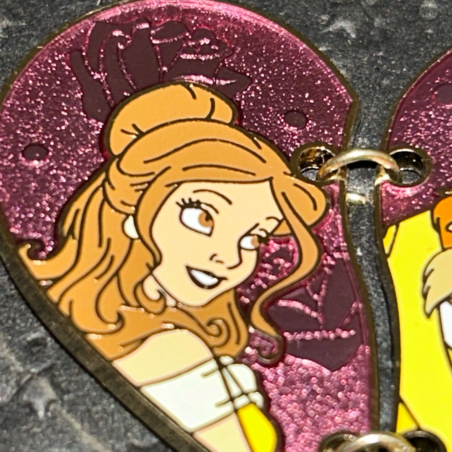 2016 - Belle and the Beast - Beauty and the Beast - Heart Shaped - Disney Pin