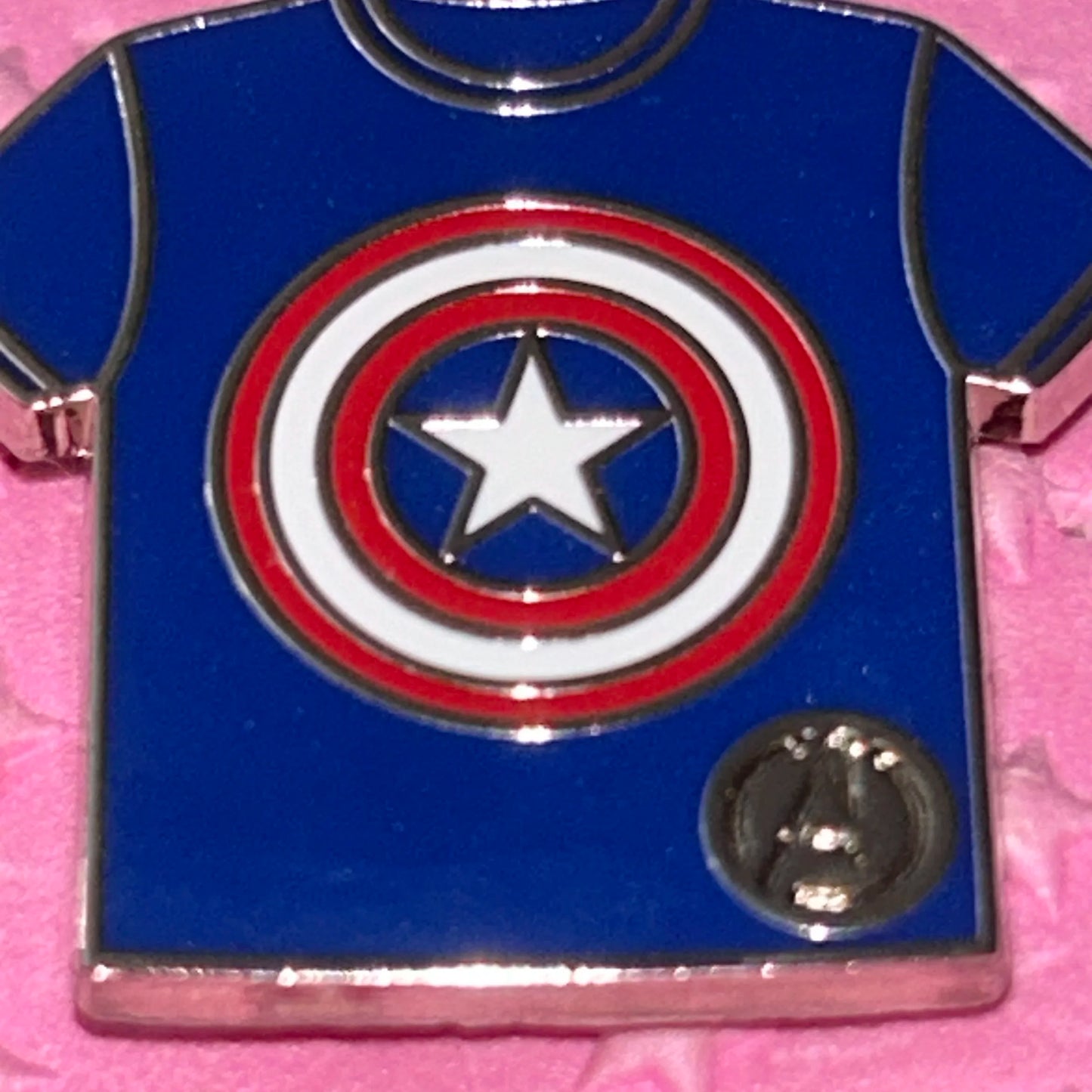 2024 Hidden Disney Captain America Tshirt Pin