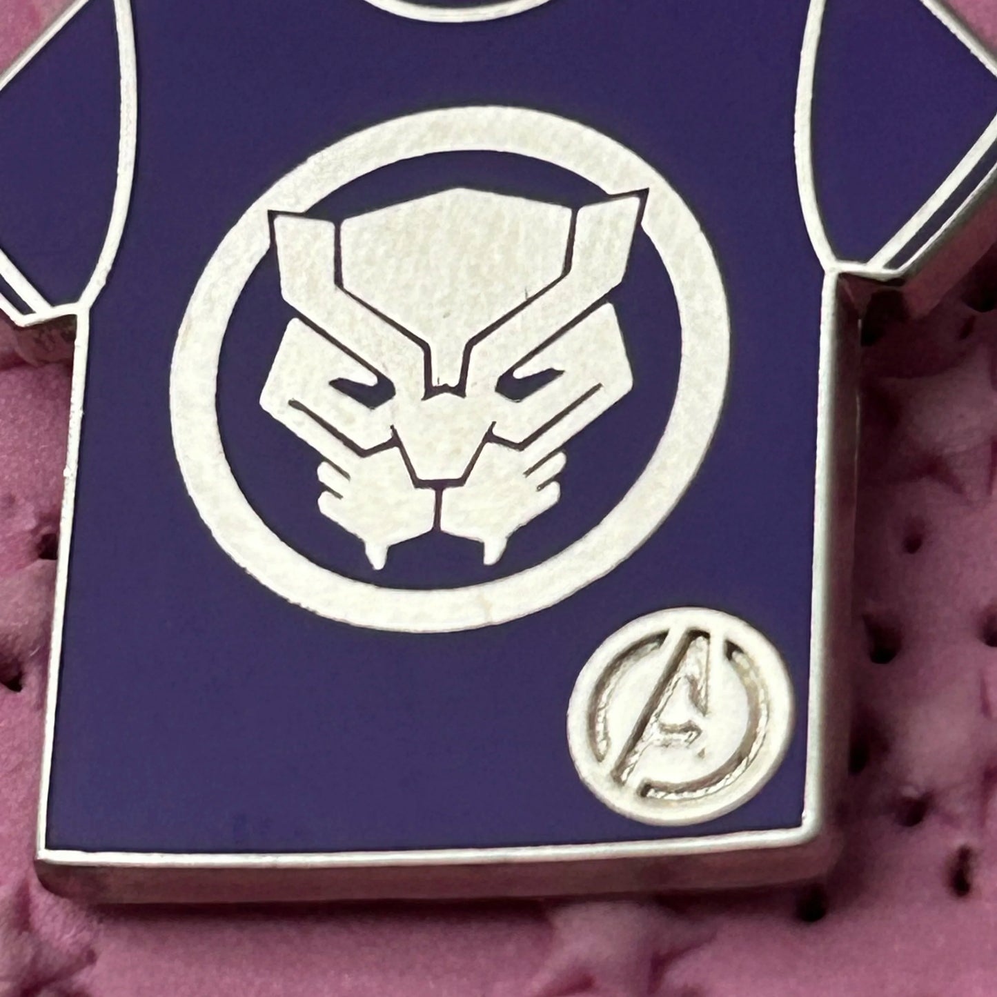 2024 Hidden Disney Black Panther Tshirt Pin