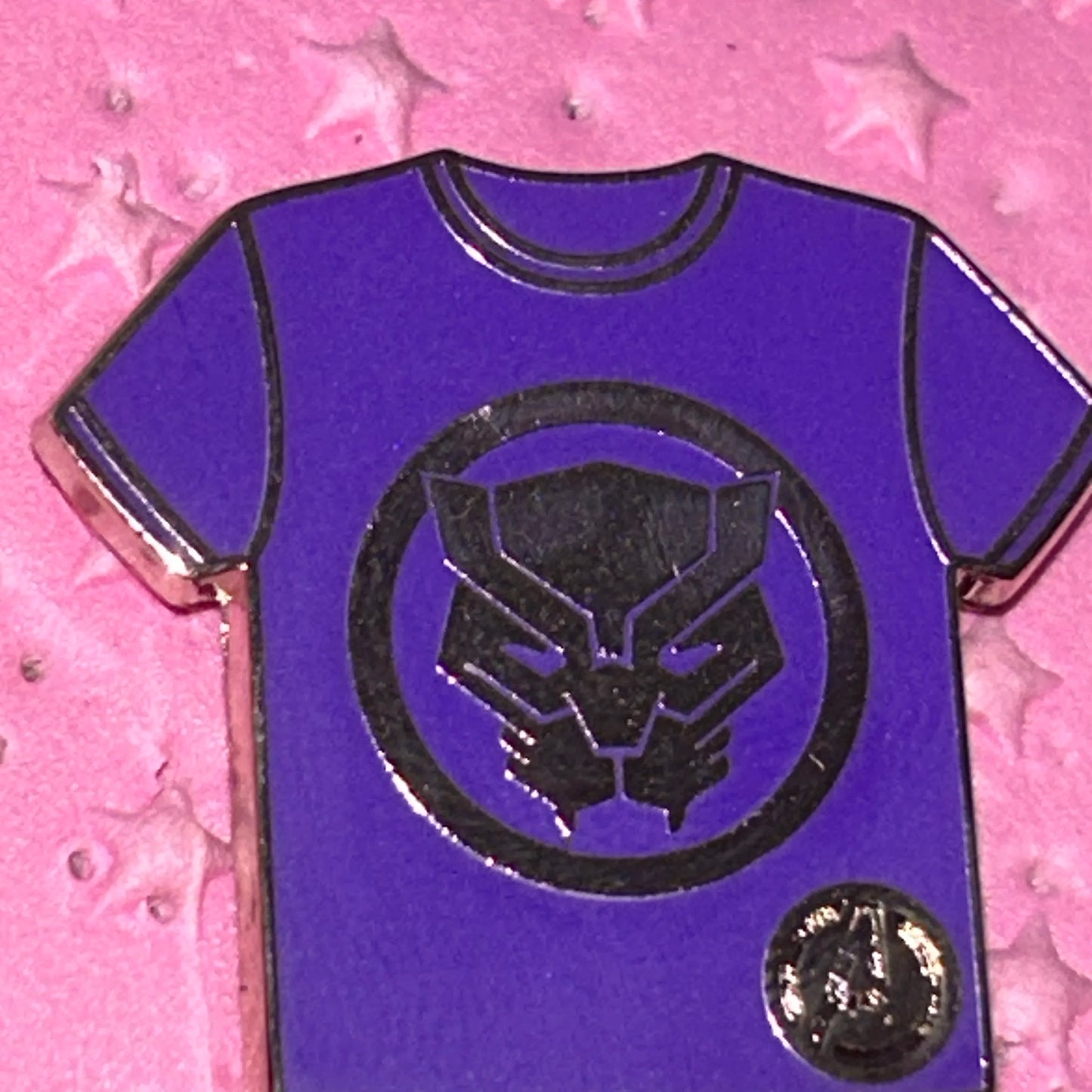 2024 Hidden Disney Black Panther Tshirt Pin