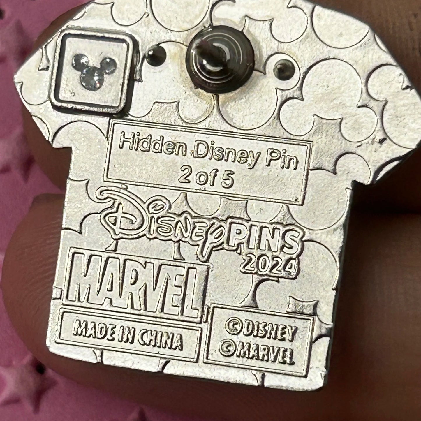 2024 Hidden Disney Black Panther Tshirt Pin