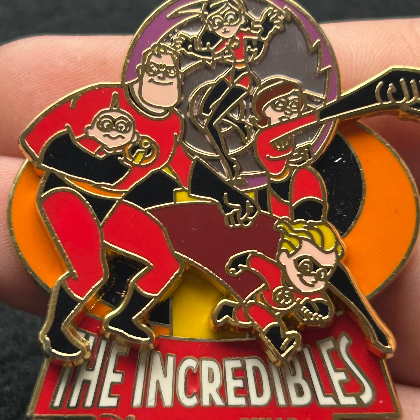 2006 - The Incredibles - Family - Pixar - Disney Pin on Pin