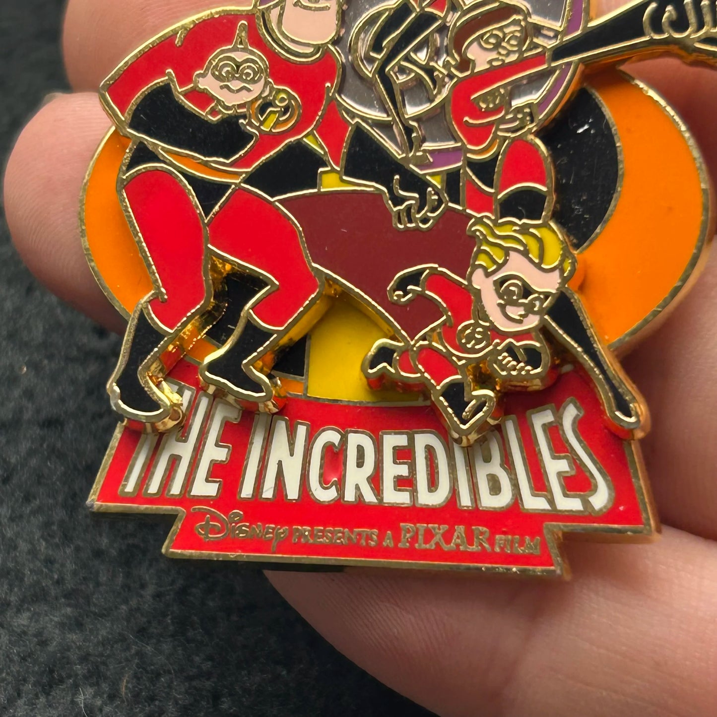 2006 - The Incredibles - Family - Pixar - Disney Pin on Pin