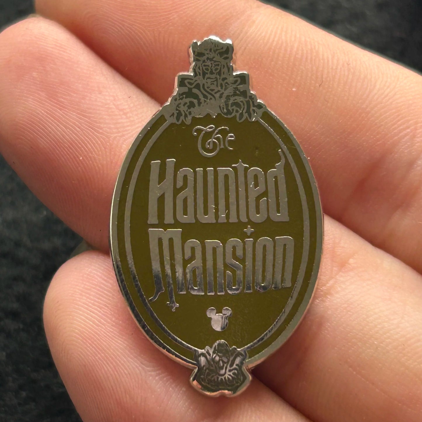 2019 - Haunted Mansion - Logo - Hidden Mickey - Disney Pin