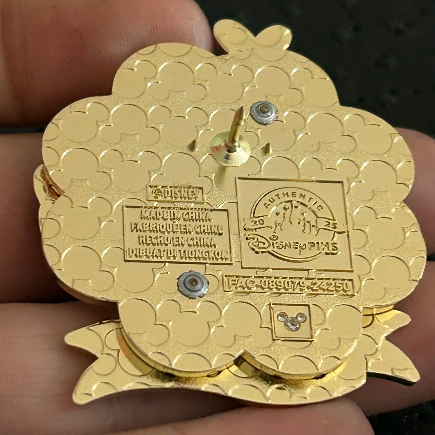 2025 - Minnie Mouse - Wooden Style - Disney Pin on Pin