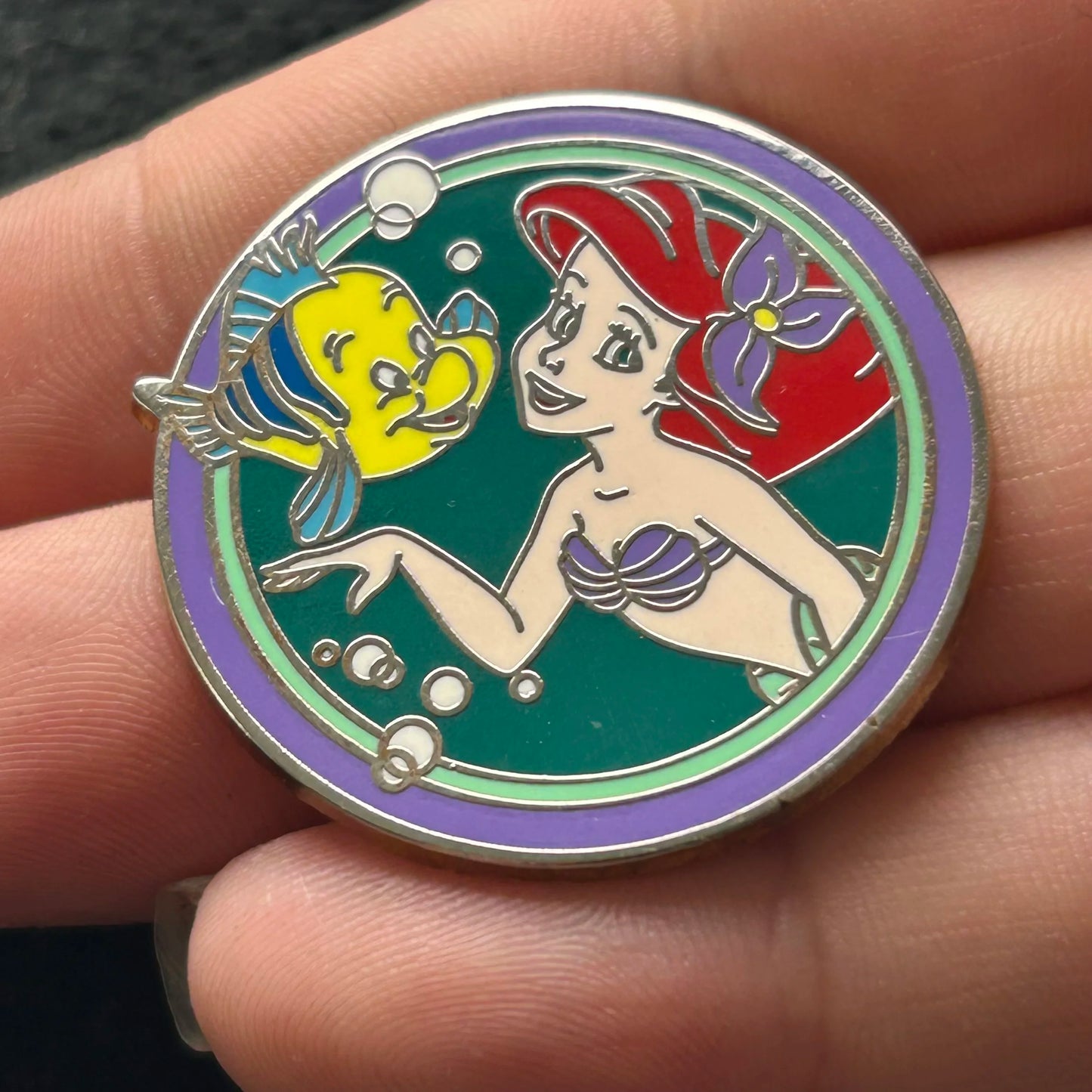 2012 - Ariel and Flounder - Best Friends - Mystery Series - Disney Pin
