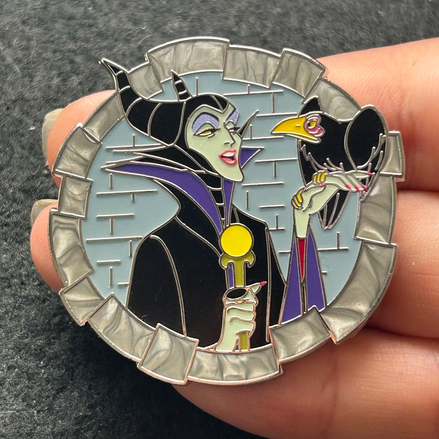 2025 - Maleficent and Diablo - Villain and Sidekicks Series - Disney Pin