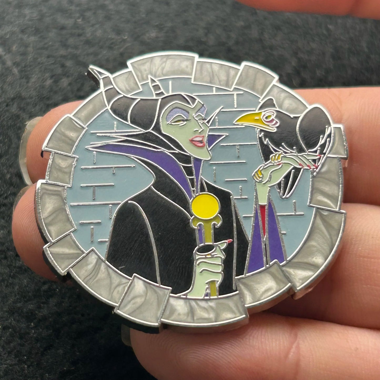 2025 - Maleficent and Diablo - Villain and Sidekicks Series - Disney Pin