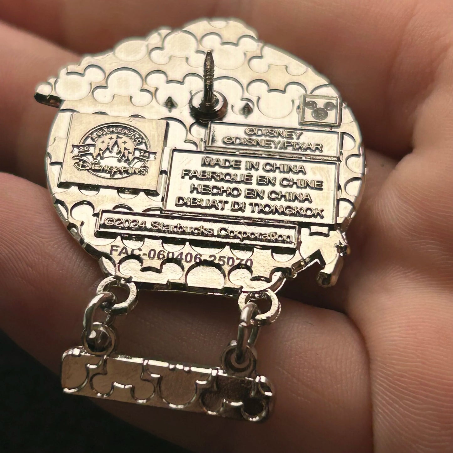 2024 - Kevin from Up, Giraffe and Zebra - DAK -Starbucks - Dangle - Disney Pin