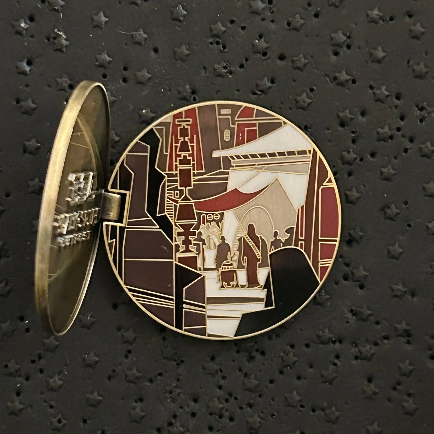 2019 - Ogas Cantina - Black Spire Outpost - Galaxys Edge - Star Wars - Hinge - Disney Pin