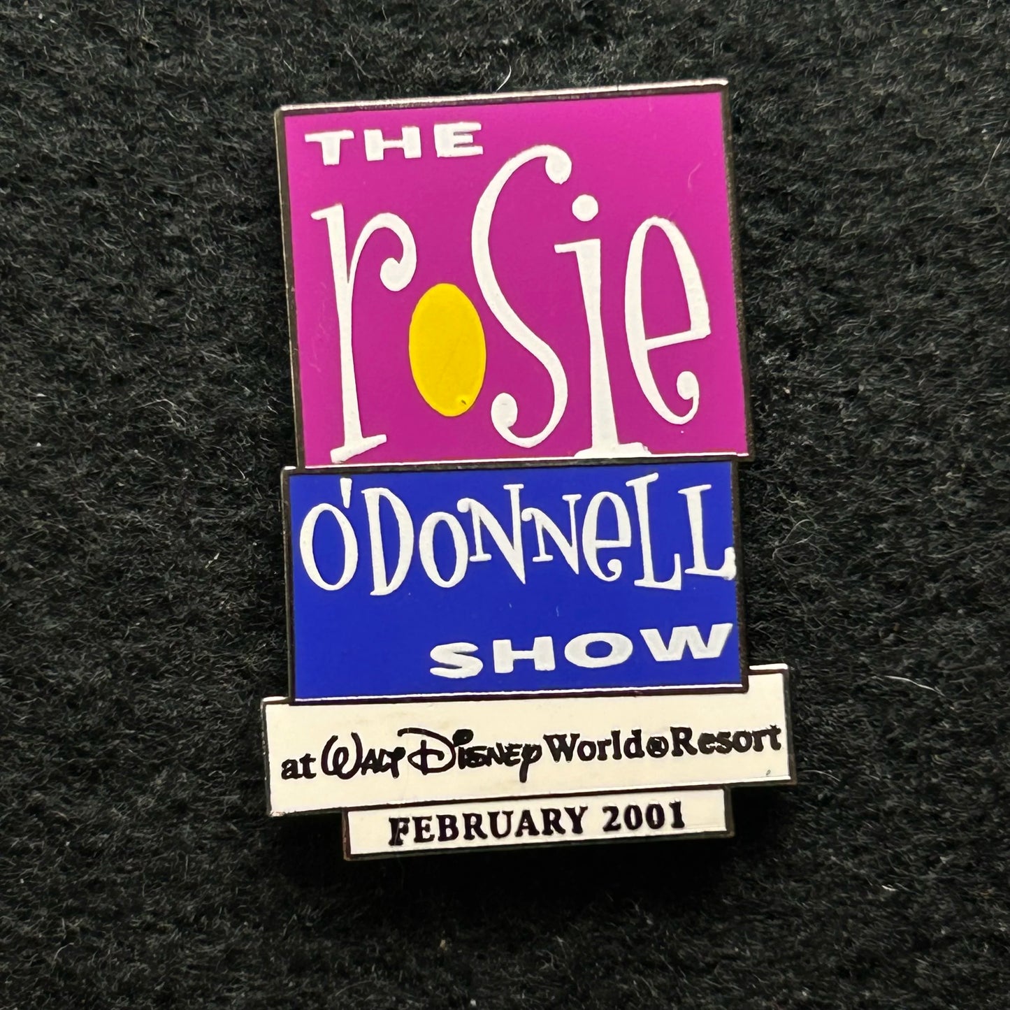 2001 - Vintage - Rosie O’Donnel Show - Warner Bros - WDW - LE 10,000 - Disney Pin