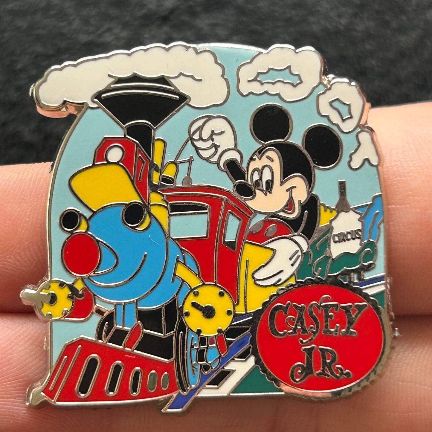 2009 - Mickey Mouse and Casey Jr Train - Circus - Disney Pin