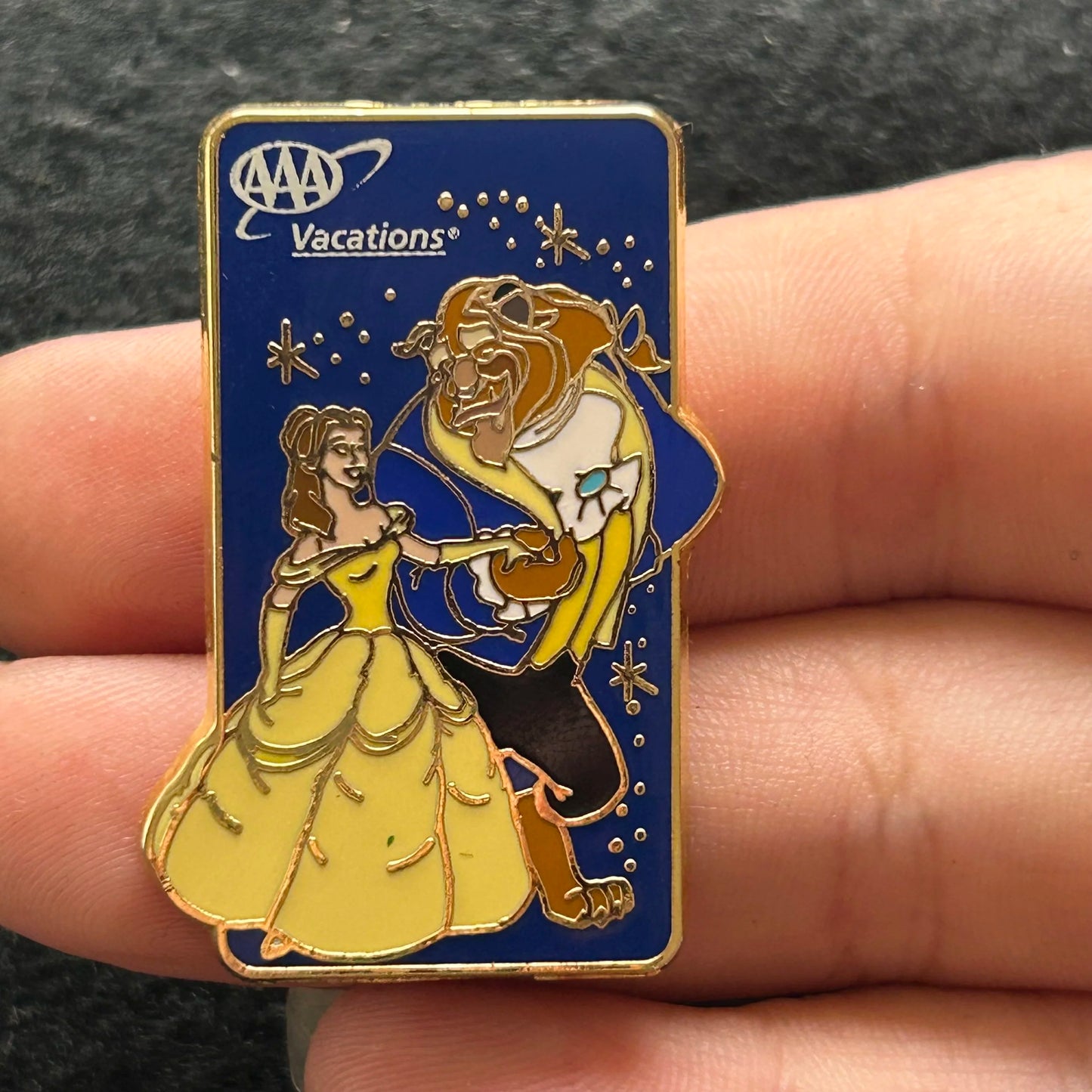 AAA Vacations - Belle and the Beast - Dancing - Beauty and the Beast - Disney Pin