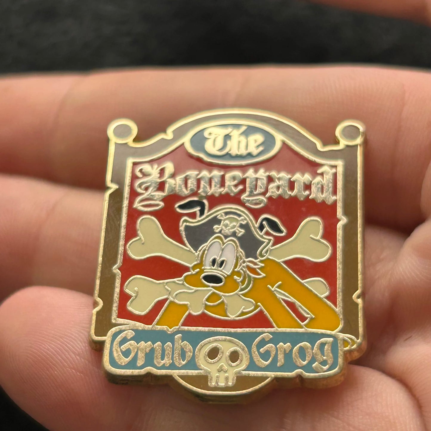 2006 - Pluto - The Boneyard Grub Grog - DLR - Gift w Purchase - Disney Pin
