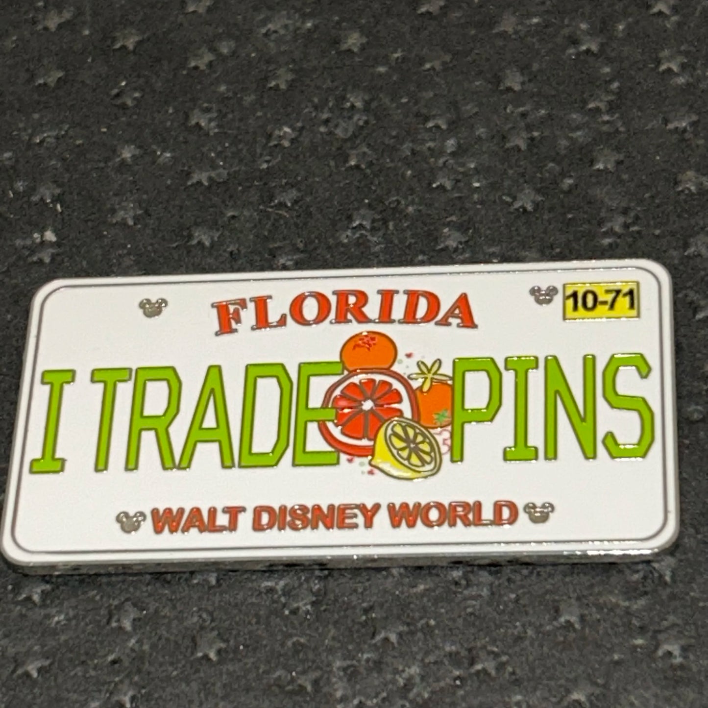 2025 - Florida License Plate - I Trade Pins - 10-71 - WDW - Disney Pin